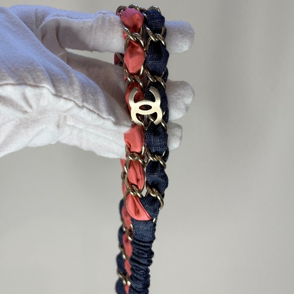 Chanel Pink CC Headband main image 8